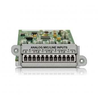 Карта расширения SYMETRIX 4 CHANNEL ANALOG INPUT CARD 49911