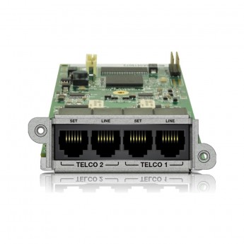 Карта расширения SYMETRIX 2 LINE ANALOG TELEPHONE INTERFACE CARD 49915